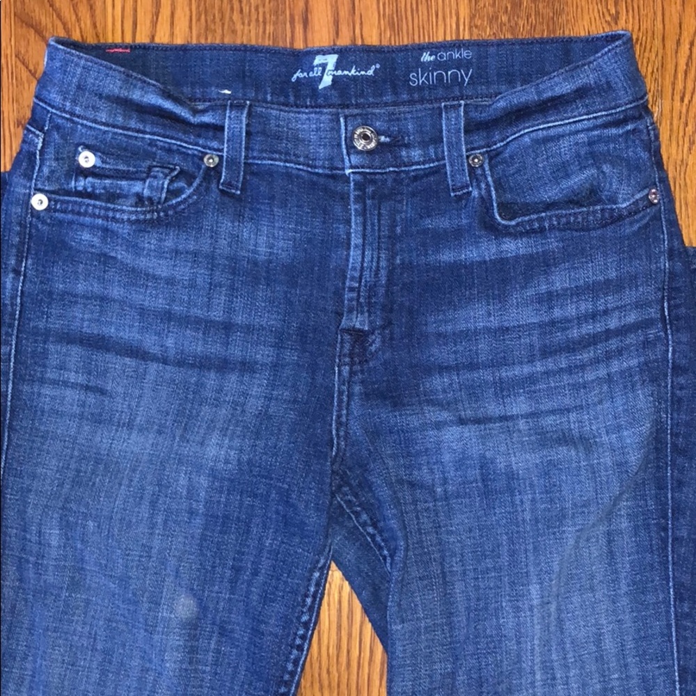 7 ankle skinny jeans
